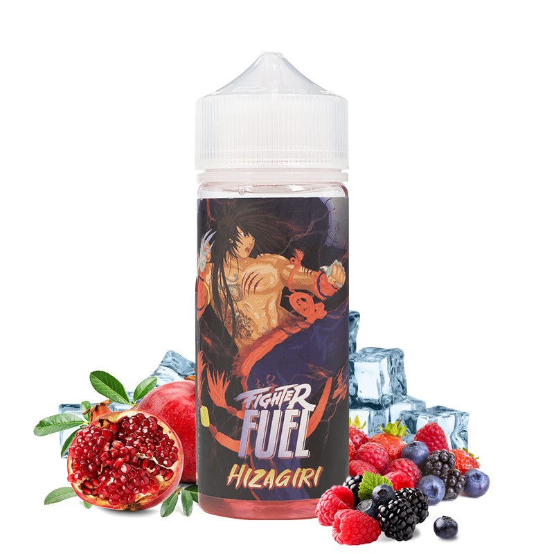 E Liquide Hizagiri Ml Fighter Fuel Fuel Fruits Rouges Xxl A L