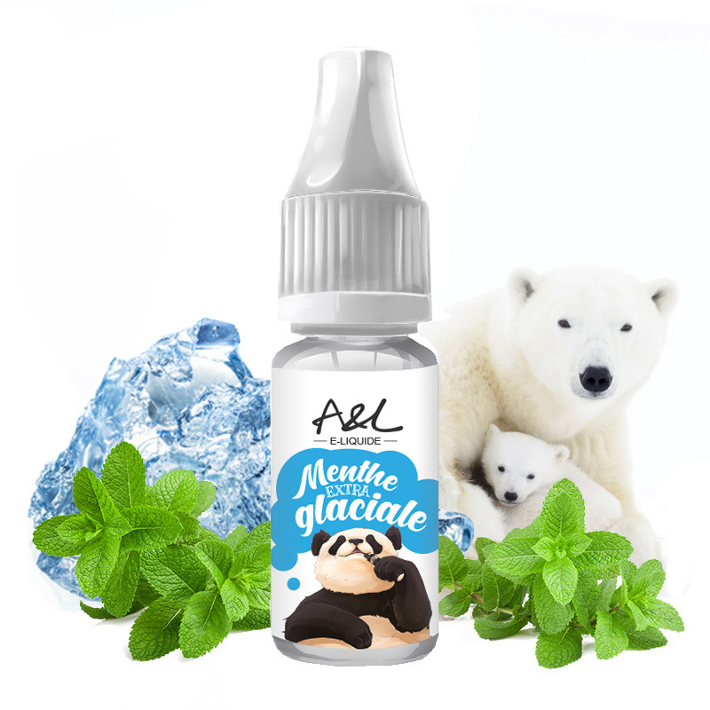 A L Menthe Extra Glaciale 10ml E Liquid Mint Syrup E Liquid A L