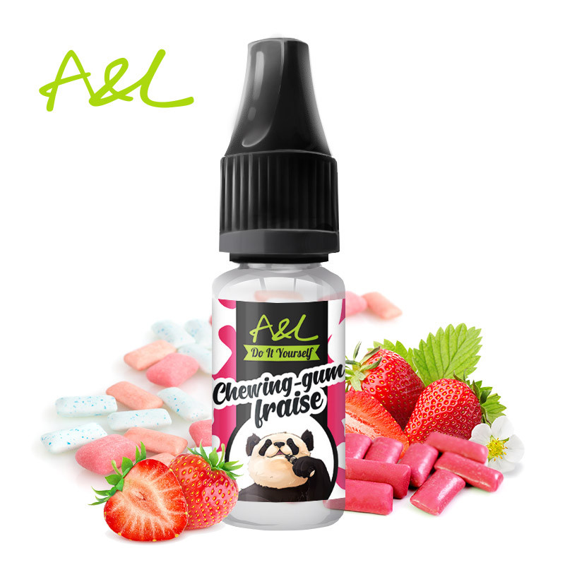 Arôme Chewing-Gum Fraise – Concentré saveur bonbon – A&L
