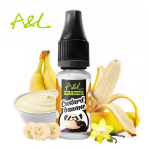 Arôme Custard Banane par A&L (10ml)