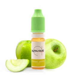 E-liquide Pomme Verte Alfaliquid 10ml