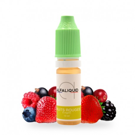 E-liquide Fruits Rouges Alfaliquid 10ml