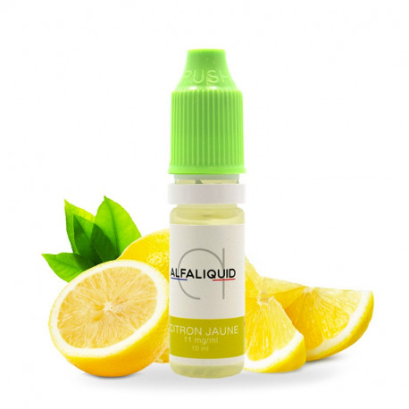 E-liquide Citron jaune Alfaliquid 10ml