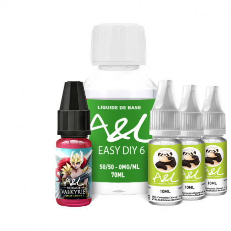 Pack DIY Valkyrie Green Edition 100ml A&L