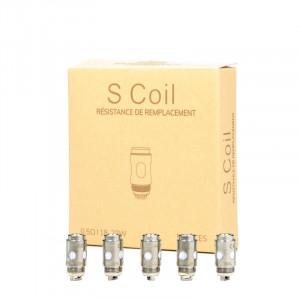 Résistances S-Coil (x5) Sceptre/Sensis Innokin en 0.5Ω