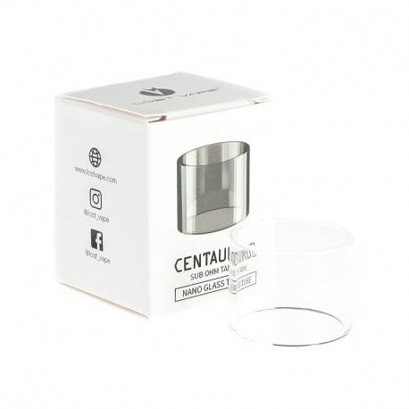 Le pyrex Centaurus de chez Lost Vape en 2ml