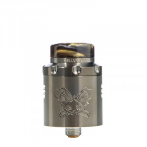 Le dripper Dead Rabbit V3 RDA par Hellvape en Gunmetal