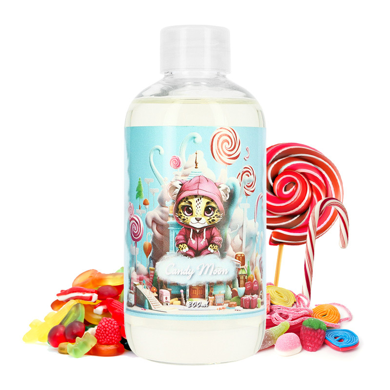 E liquide Candy Moon 200ml Jin & Juice - Goût bonbon, à booster - A&L