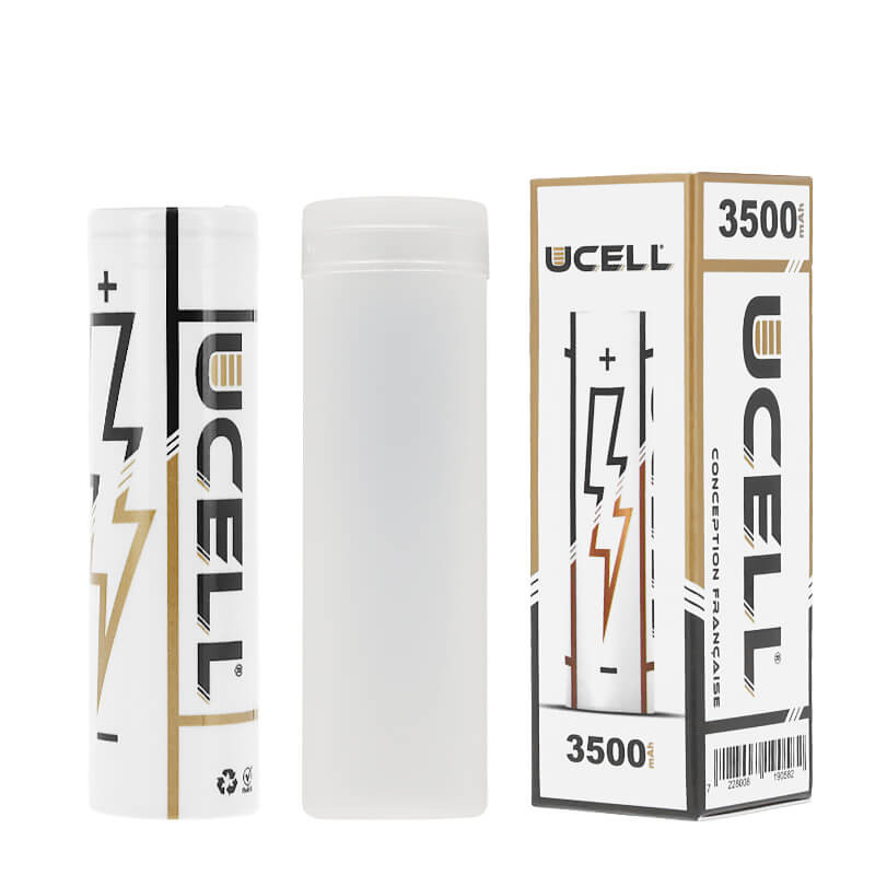 Accu 18650 2500mAh (30A) de UCELL pour cigarette électronique
