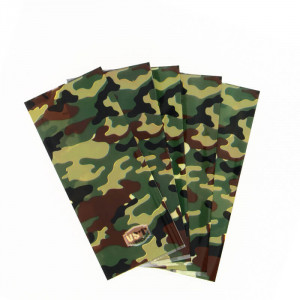 Le lot de 5 wraps 18650 par A&L en Military Green