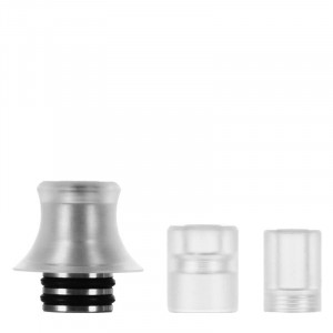 Le drip tip 510 PVM47 de chez Pimp My Vape en Frosted