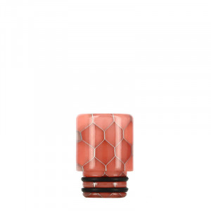 Le Drip Tip 510 Lumy par la marque Señor Drip Tip en Rouge