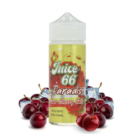 E-liquide Sour Cherry Balls 100ml Paradise Juice 66