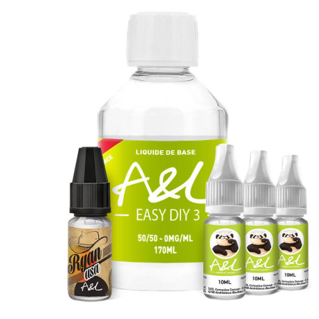 Le Pack DIY Ryan USA 200ml A&L en 3mg/ml de taux de nicotine