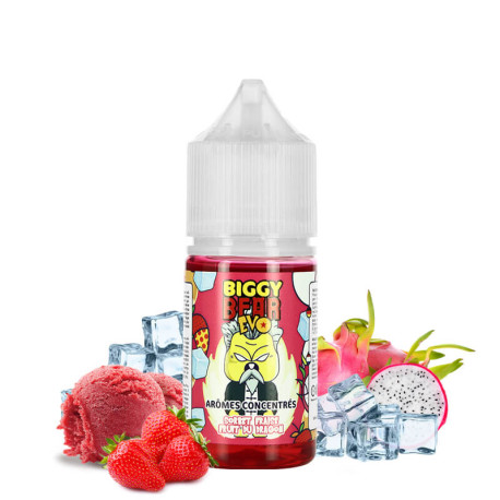 Concentré Sorbet Fraise Fruit du Dragon Evo Biggy Bear en 30ml