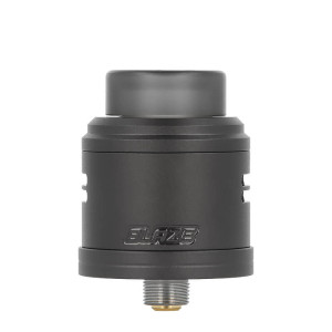 Le dripper Blaze RDA 24mm par THC x Mike Vapes en Gunmetal