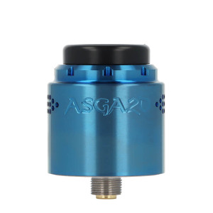 Le dripper Asgard Mini V2 RDA de chez Vaperz Cloud en Electric Blue