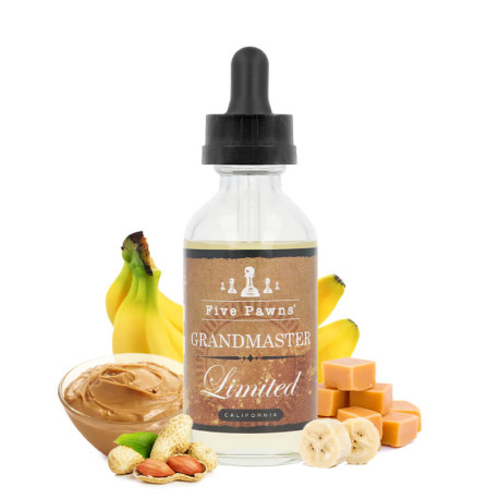 Le e-liquide Grandmaster 50ml Limited Edition par Five Pawns