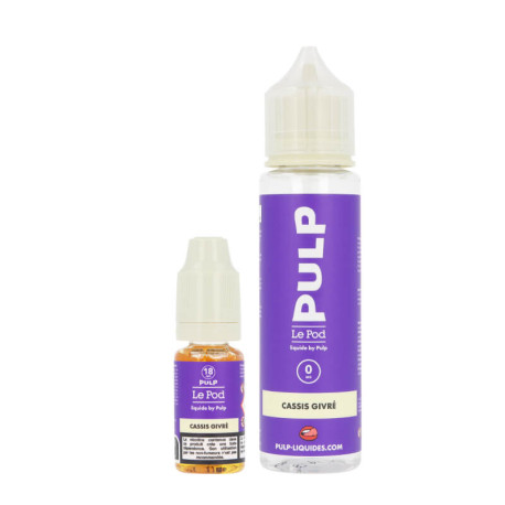 E-liquide Cassis Givré 60ml Le Pod Liquide Pulp en 3mg/ml 