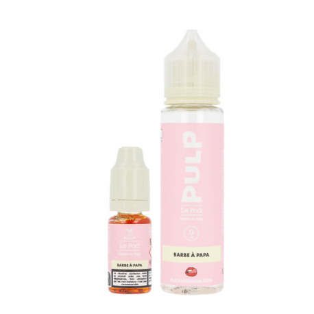 E-liquide Barbe à Papa 60ml Le Pod Liquide Pulp en 3mg/ml 