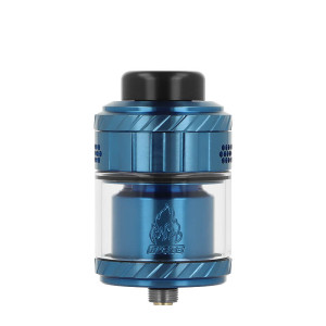 L'atomiseur Blaze Pro Max RTA de Thunder Cloud et Mike Vapes en Bleu