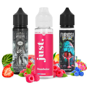 Le pack des trois e-liquides du mois de Mai 2025