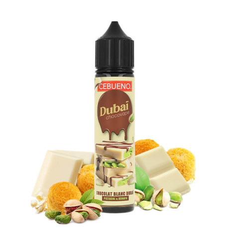 Dubaï Chocovape White 50ml Cebueno