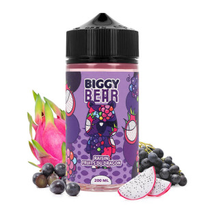 Le e-liquide Raisin Fruit Du Dragon 200ml Biggy Bear par Secret's Lab