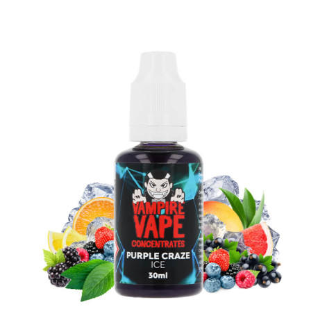 Le concentré Purple Craze Ice 30ml par Vampire Vape
