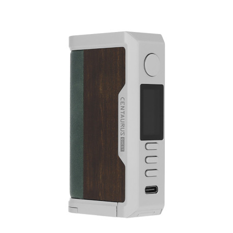 La box Centaurus Q200 de chez Lost Vape en SS Teak Wood