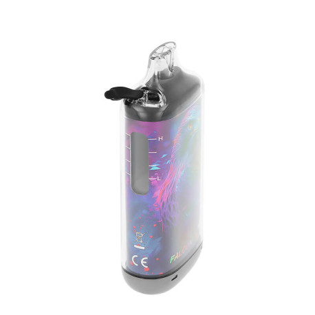 La trappe de remplissage de la Puff Rechargeable Falcon-X Plus Blackberry Red Raspberry par JNR