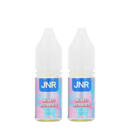 Les deux flacons de e-liquide Mixed Berries de chez JNR