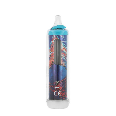 La fenêtre transparente de la Puff Rechargeable Falcon-X Plus Blueberry Pomegranate Ice par JNR