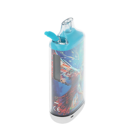 La trappe de remplissage de la Puff Rechargeable Falcon-X Plus Blueberry Pomegranate Ice par JNR