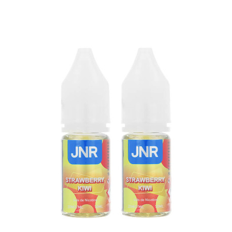 Les deux flacons de e-liquide Strawberry Kiwi de chez JNR