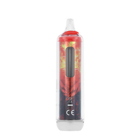 La fenêtre transparente de la puff rechargeable Falcon-X Plus de JNR