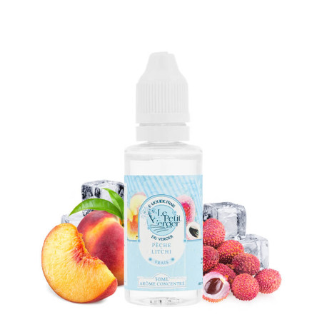 Concentré Pêche Litchi Frais Le Petit Verger en 30ml