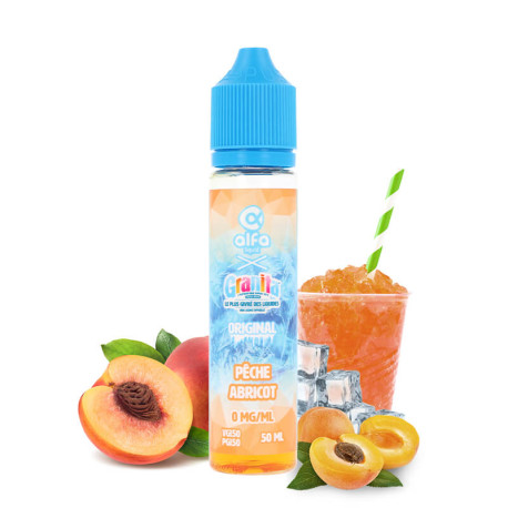Le e-liquide Pêche Abricot 50ml Granita Soft de Alfaliquid