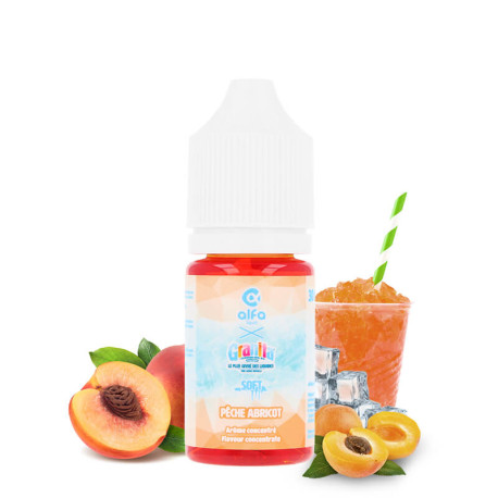 Le concentré Pêche Abricot Granita Soft par Alfaliquid