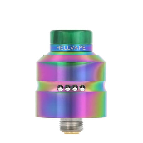 Le dripper Dead Rabbit Mini RDA par Hellvape en Rainbow