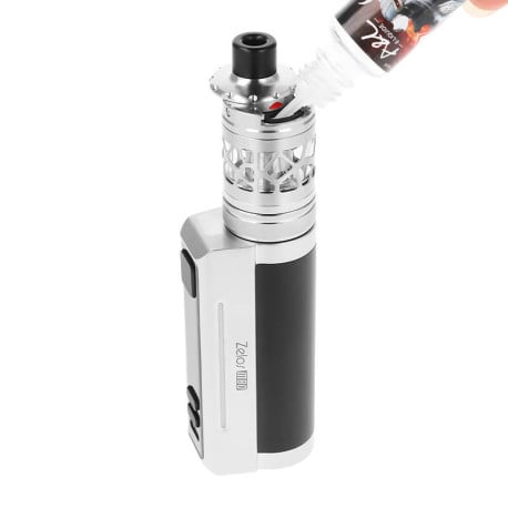 Le remplissage du kit Zelos M80 de chez Aspire