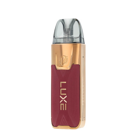 Le pod Luxe XR Max 2 de chez Vaporesso en Imperial Red Leather
