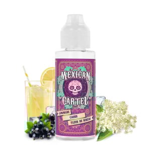 Le e-liquide Limonade Cassis Fleur de Sureau 100ml par Mexican Cartel