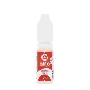 E-liquide Rouge Ecobox par Alfaliquid