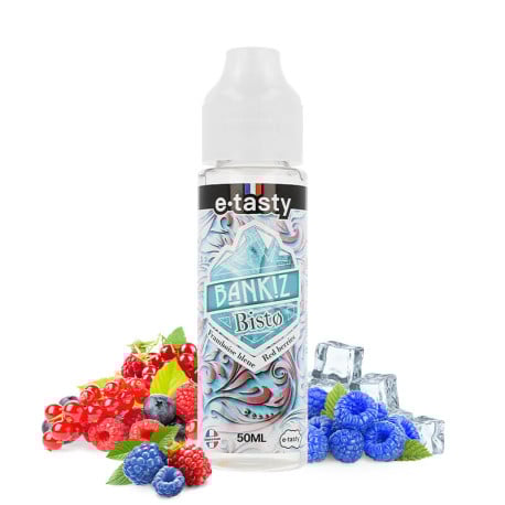 Le e-liquide Bisto Bankiz de chez e.Tasty en 50ml