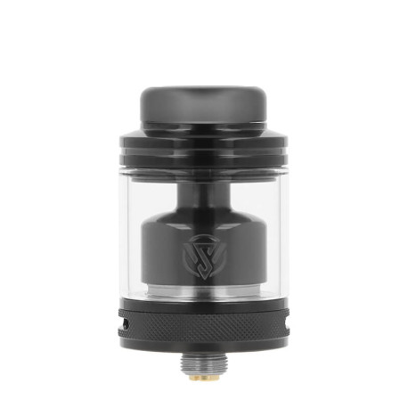 L'atomiseur Stalk RTA 24mm de chez Republic Vape en Polished Gunmetal