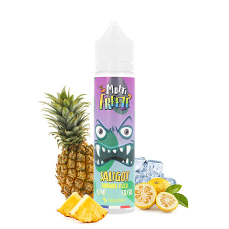 Le e-liquide Saligot Multi Freeze de chez Liquideo en 50ml