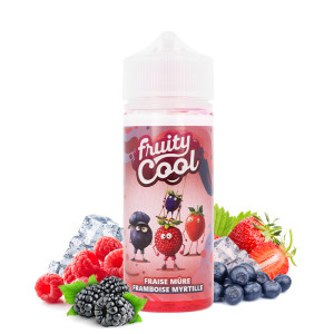 E-liquide Fraises Mûres Framboises Myrtilles 100ml Fruity Cool par Crazy Labs