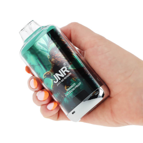 La prise en main de la puff rechargeable Falcon-X Plus Mango Passion Fruit de chez JNR