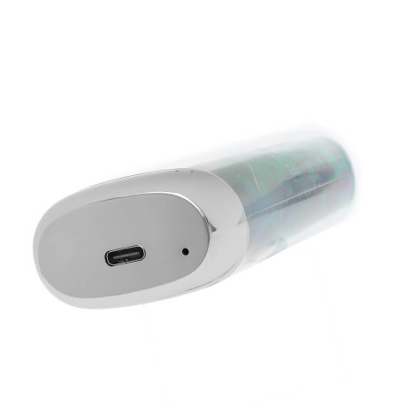 Le port USB-C de la puff rechargeable Falcon-X Plus Mango Passion Fruit par JNR